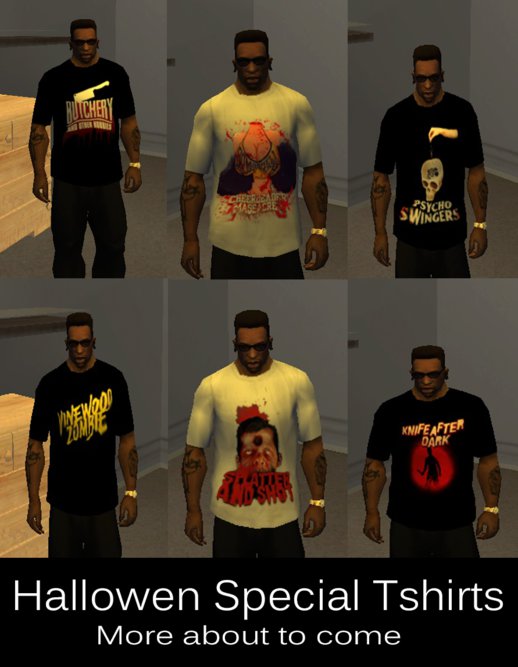 Hallowen Special T-shirts