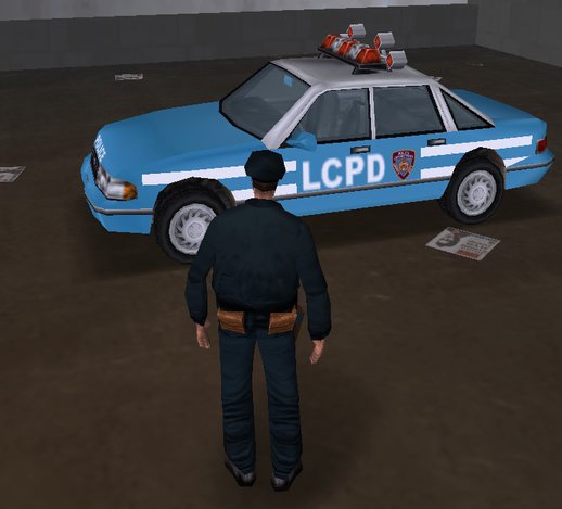 Beta Police Car