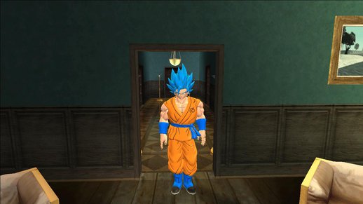 Goku SSJ2 Blue