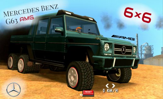 Mercedes Benz G63 AMG 6x6 (no txd) for android