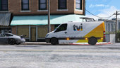 Portuguese Social Communications Service - Mercedes-Benz Sprinter Low Roof [Replace | Livery] v1.0