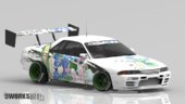 Nissan Skyline R32 Drift Yoshino Itasha