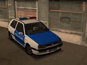 Volkswagen Golf Mk3 Estonian Police