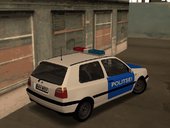 Volkswagen Golf Mk3 Estonian Police