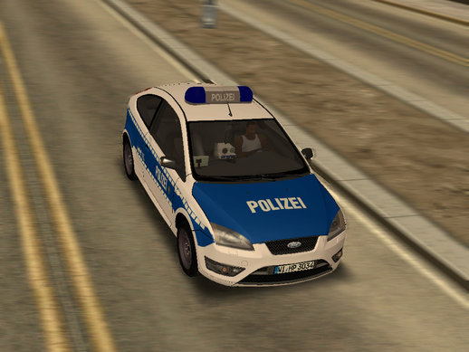 Ford Focus ST Polizei Hessen