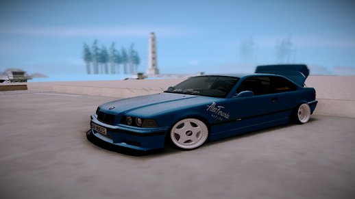 BMW E36 Blue 4.0i