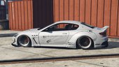 2013 Maserati GranTurismo MC Stradale Liberty Walk [Add-On | Template | Liveries | Custom Rims]