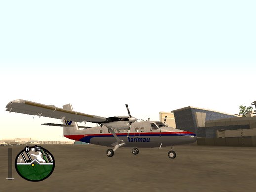 DHC-6-300 Twin Otter Harimau Airlines (Fake-Real Livery)