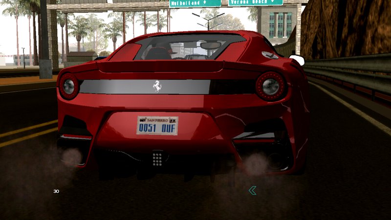 Gta San Andreas Ferrari F12 Tdf Mod Gtainside Com