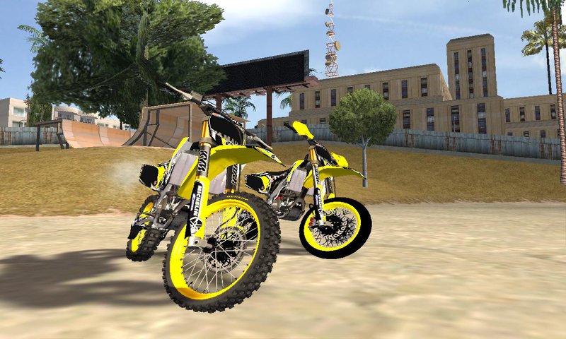 Yamaha YZF-250 Motocross for GTA San Andreas