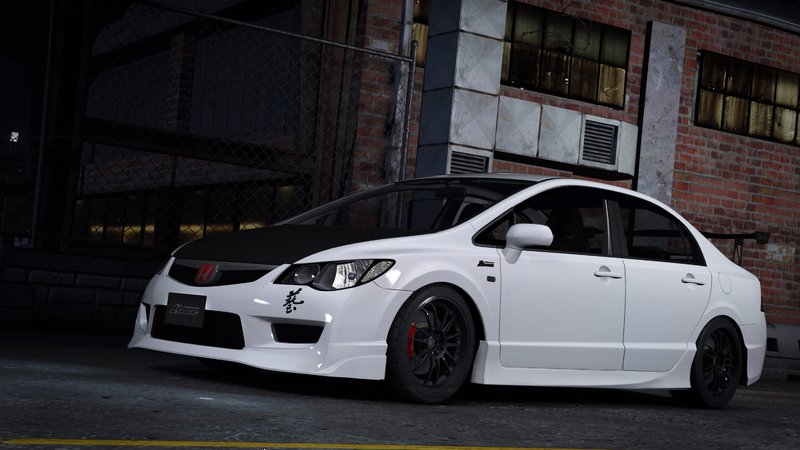 Gta 5 2008 Honda Civic Type R Fd2 Rhd Mugen J S Racing Mod Gtainside Com