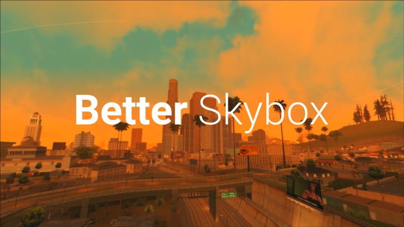 GTA San Andreas Skybox In The Definitive Edition For Android