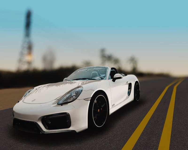 Gta San Andreas 2016 Porsche Boxster Gts Mod Gtainside Com