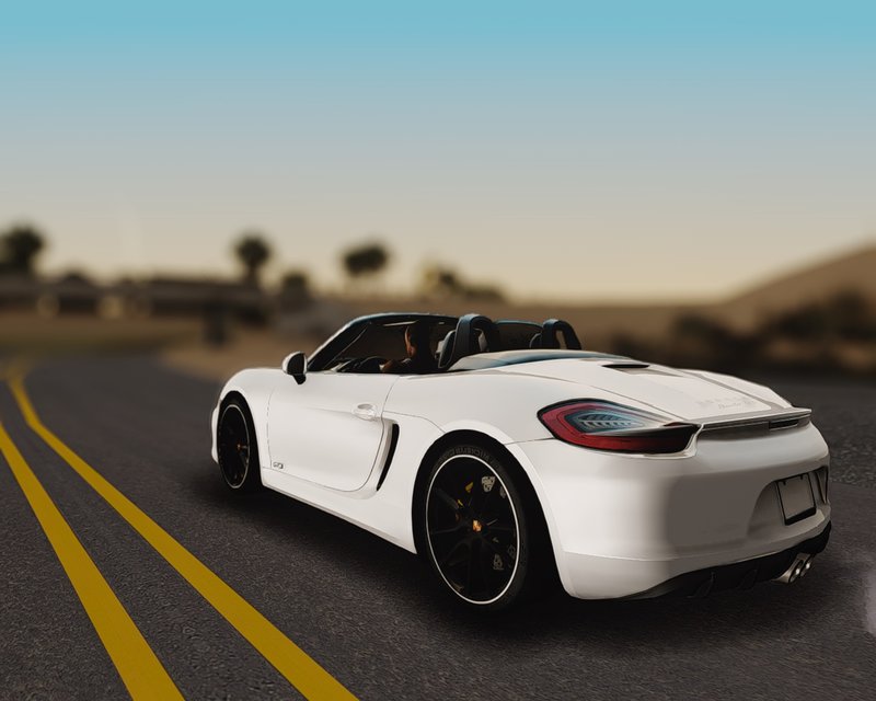 Gta San Andreas 2016 Porsche Boxster Gts Mod Gtainside Com