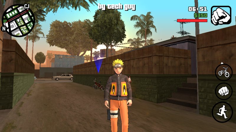 Download naruto for GTA San Andreas