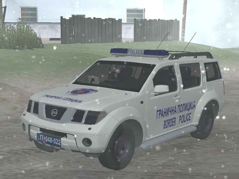 GTA San Andreas Nissan Pathfinder Granična Policija Mod