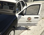 LAPD Ford Crown Victoria END OF WATCH Lucky 13 skin 4K