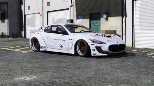 2013 Maserati GranTurismo MC Stradale Liberty Walk [Add-On | Template | Liveries | Custom Rims]