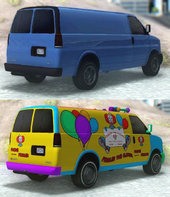 GTA V Vapid Speedo & Clown Van