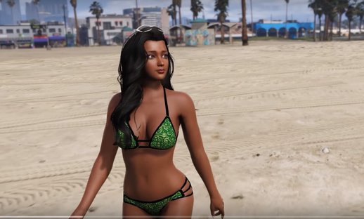 Momiji Bikini Black Skin Retexture