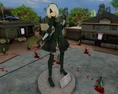 Statue NieR: Automata 2B 