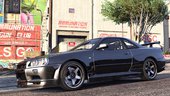 Nissan Skyline GT-R 34 2002 [Add-On / Replace | Animated | Template] v1.0