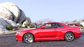 Nissan Skyline GT-R 34 2002 [Add-On / Replace | Animated | Template] v1.0