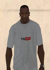 You Suck YT Style T-Shirt White