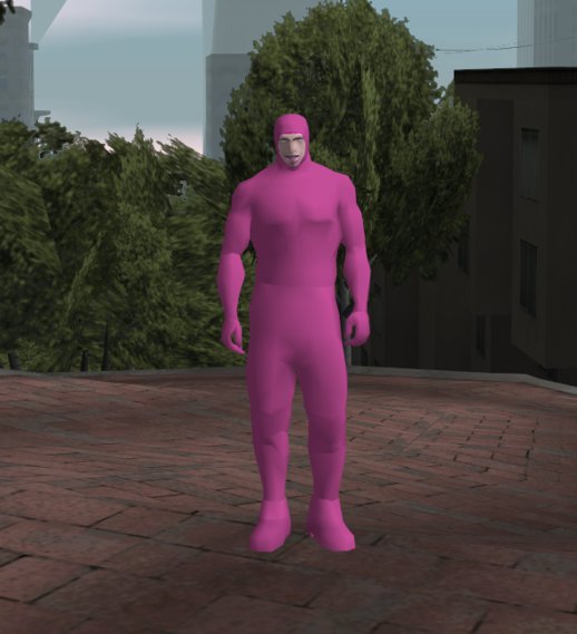 (FiltyhFrank) Pinkguy Bodysuit