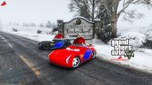 Jackson Storm (Disney Cars) Christmas [Add-on|Replace] HQ