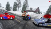 Jackson Storm (Disney Cars) Christmas [Add-on|Replace] HQ