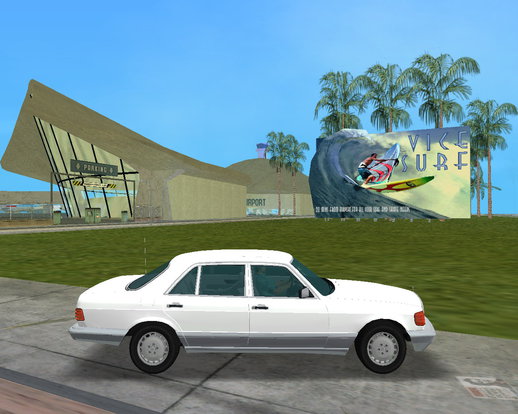 Mercedes Benz 560 SEL for GTA VC (v1.3)