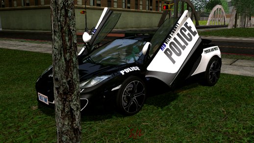 Mclaren MP4 12C Police