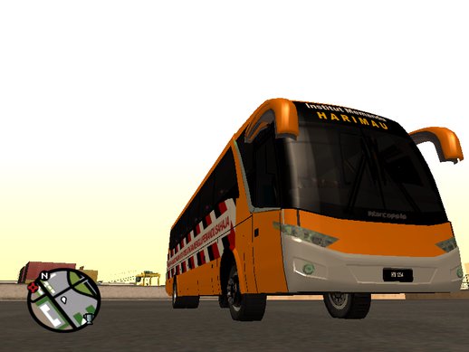 Marcopolo Paradiso 1200 Driving School Bus Harimau Academy