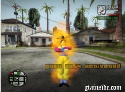GTA San Andreas Dragon Ball Mod  (2017) Mod 