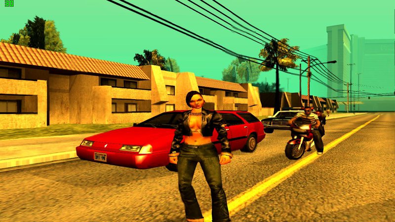 Catalina from GTA 3 for GTA Vice City