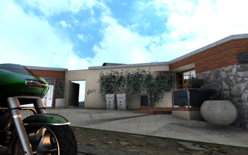 Gta San Andreas Gta V Franklin House [Vinewood] Mod - Gtainside.Com