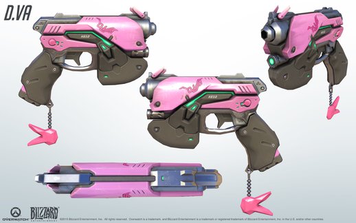 D.VA Weapon (colt45)