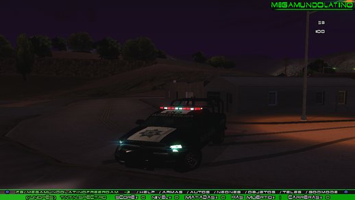 Dodge Ram 1500 Policia Federal v1.0 