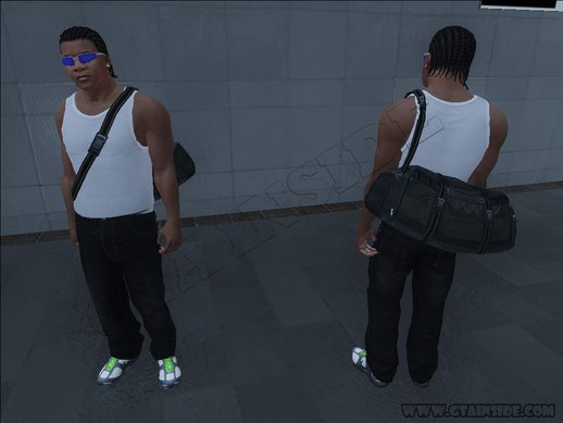 Franklin Clinton Robber Style From Grand Theft Auto V