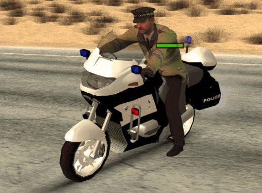 BMW Policebike (Lowpoly)