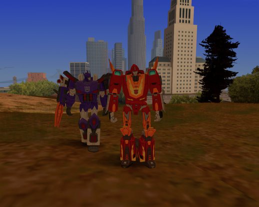 Transformers G1 Galvatron And Hotrod