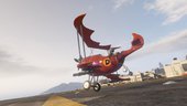 Dick dastardly airplane (addon)