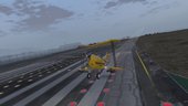 Dick dastardly airplane (addon)