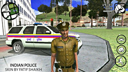 Indian Police Skin | Indian Cop | (Pandeji)