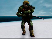 DOOM GUY Marine From DOOM 2016