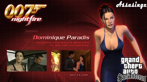 Dominique from 007 Nightfire