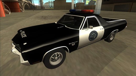 1970 Chevrolet El Camino SS 454 Police