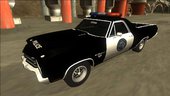 1970 Chevrolet El Camino SS 454 Police