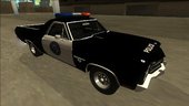 1970 Chevrolet El Camino SS 454 Police